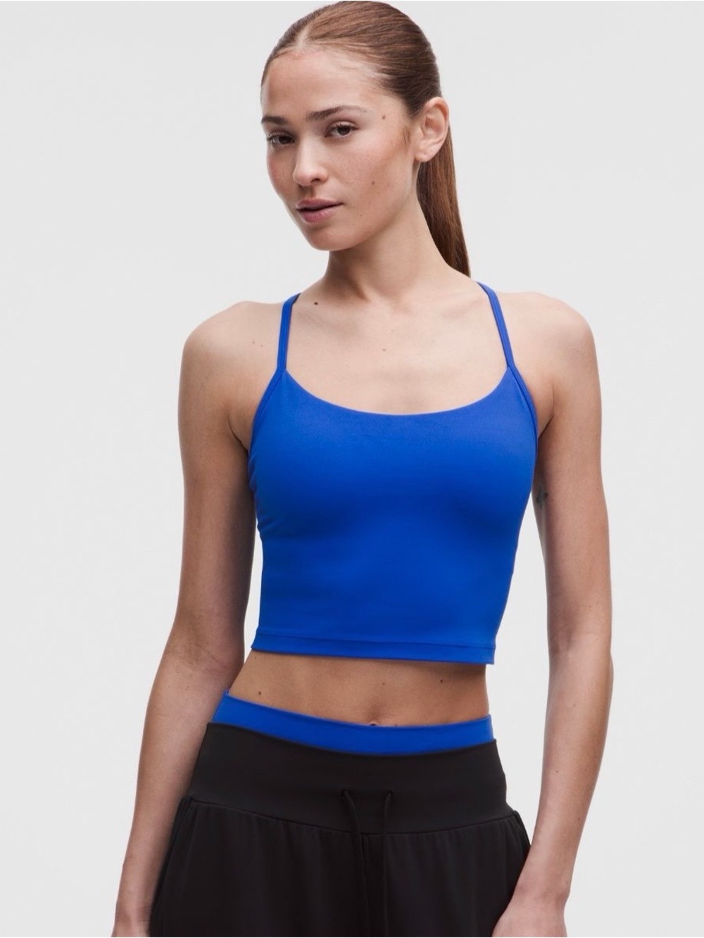 Lululemon Flow Y Cropped Tank Top